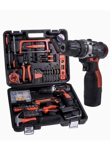Generic 60-Piece Cordless Hammer Drill Tool Kit
