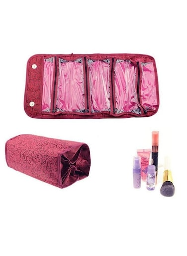 Generic Travel Roll Up Cosmetic Bag