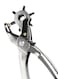 Generic Leather Hole Puncher Silver 21.5x8.5x2cm