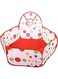 Generic Foldable Kid's Safe Polka Dot Hexagon Ball Pool Indoor Play Tent