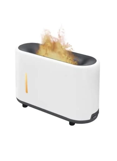 Generic Ultrasonic Flame Humidifier Essential Aroma Diffuser