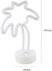 Generic Coconut Tree Neon LED Table Lamp For Bedroom Operated by Battery