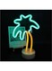 Generic Coconut Tree Neon LED Table Lamp For Bedroom Operated by Battery