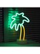 Generic Coconut Tree Neon LED Table Lamp For Bedroom Operated by Battery