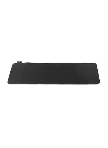 Generic RGB Backlight Luminous Mouse Pad Black