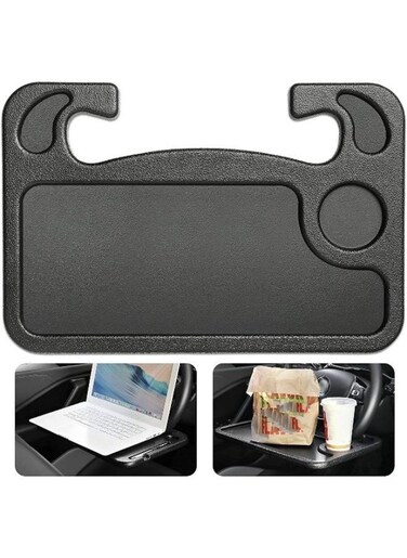 Generic Auto Steering Wheel Desk For Laptop, Tablet, iPad, Or Notebook Car Travel Table