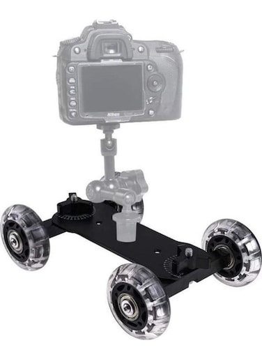 Generic DSLR Camera Video Desktop Slider Rail Track Stabilizer