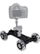 Generic Camera Table Skater Design, Mobile Rolling Sliding Dolly Stabilizer, Camera Rail Stand Photography Car