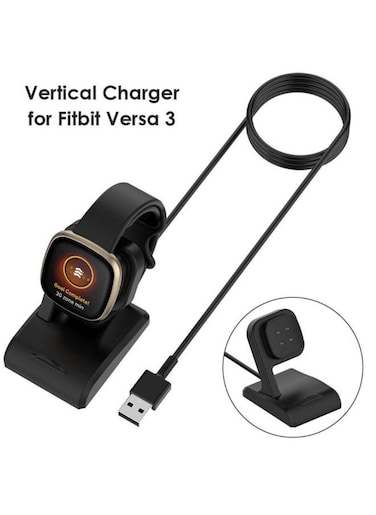 Generic USB Charger For Fitbit Versa 3/Fitbit Sense Charging Cable Watch Power Adapter