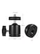 Generic 2-Piece Tripod Ball Head Set Black