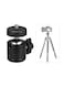 Generic 2-Piece Tripod Ball Head Set Black