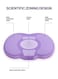 Generic Comfortable Sleeping Pillow Wave shaped Cervical Pectin Pillow With High Elasticity Cooling Gel