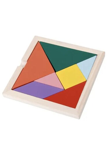 Generic Pattern Blocks Tangram Puzzle For Kids Montessori Toy Tangram Shapes Puzzle Set For Kids