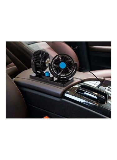 Generic 12V Dual Head Car Truck Fan