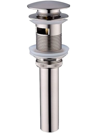 Generic Push Type CP Washbasin Drain Stopper 1 1/4 Inch Auto Pop-Up Waste