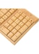 Generic Bamboo Keyboard Wireless Device With USB Receiver