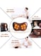 Generic Neck Massage Pillow And Shoulders, Abdomen, Legs Back Massager Relaxation By 8 Head With Magnet Vibrator Electric Heating Kneading Therapy