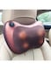Generic Neck Massage Pillow And Shoulders, Abdomen, Legs Back Massager Relaxation By 8 Head With Magnet Vibrator Electric Heating Kneading Therapy
