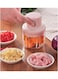 Generic 100ml/250ml Two Kinds Of Different Capacity Wireless Electric Mini Food Chopper And Processor With 3 Blades Onion/Vegetable/Garlic Kitchen Multi-Function Blender