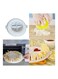 Generic Microwave Oven Homemade Machine Device With Slicer And Plate Multicolor 21x4x21cm