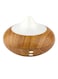 Generic Ultrasonic Sound Smart Aroma Diffuser 4W Brown/White