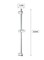 Generic Round Shaped Sliding Shower Rail Bar