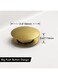 Generic Sink Drain Without Overflow Bathroom Pop-Up Drain Stopper