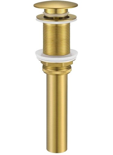 Generic Sink Drain Without Overflow Bathroom Pop-Up Drain Stopper