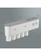 Generic Wall Mounted Toothbrush Holder With Toothpaste Squeezer