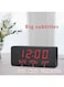 Generic 1501 Wooden Clock With Perpetual Calendar For Desk And Shelves