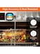 Generic Digital Meat Thermometer For Home Kitchen With Alarm Touch Screen IPX7 Waterproof Probe Cooking Thermometer