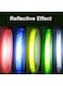 Generic 5 Pieces Safety Reflective Warning Stickers Self-Adhesive DIY Rim Outdoor Lighting Sticker Waterproof Reflective Adhesive Tape Stripe, For Bike, Motorcycle, Car, Bicycle Decoration