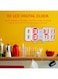 Generic 3D LED Digital Clock Multicolour 29.00x4.50x10.00cm