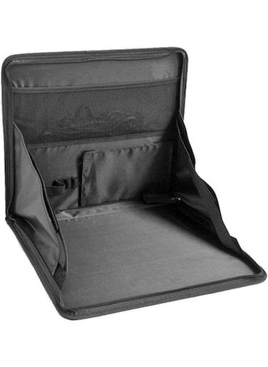 Generic Sturdy Organizer Car Laptop Foldable Holder Tray Auto Steering Wheel Desk Snack Tray Seat Organizer Laptop Mount Car Notebook Table Car Small Dining Table