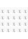 Generic 20 Pieces Heavy Duty Adhesive Wall Hooks For Home