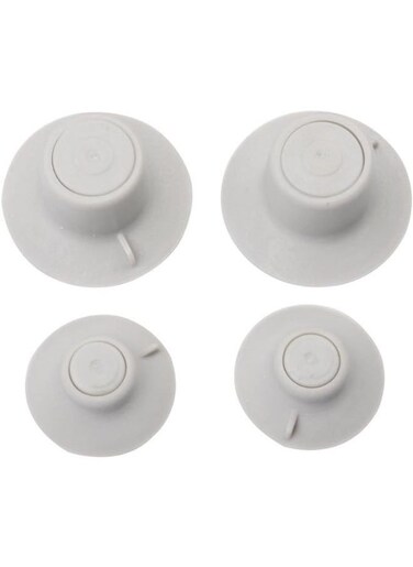 Generic 4 Pieces Laptop Cooling Pad Rubber Skidproof Feet Heat Reduction Stand Cooler For Notebook Laptop