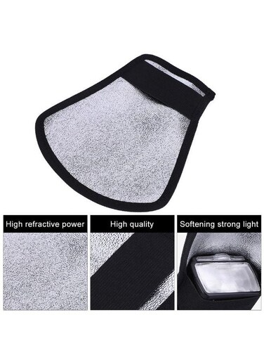 Generic Speed Lite Flash Diffuser Softbox Silver/White Reflector Photography
