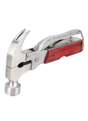 Generic Multifunctional Stainless Steel Wooden Handle Hammer Automatic Emergency Kit Tool