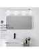 Generic Portable LED Vanity Mirror Lights Studio Glow Vanity Make-Up Light Natural Light For Makeup Dressing Table With 4 LED Bulbs