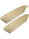 Generic 2 Pieces Car Seat Gap Organizer Car Seat Gap Filler PU Leather Car Storage Box Universal Fit In Between