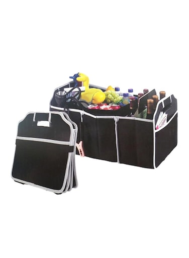 Generic Black Car Trunk Organizer Collapsible Toys Food Storage Truck Cargo Container Bags Box Car Auto Accessories