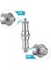 Generic 2 Pieces Metal Standard 1/4" To 3/8" Male Convertor Thread Screw Adapter Spigot Stud For Studio Light Stand/Hot shoe/Cold shoe Adapter/Ball Head/Wireless Flash Receiver/Trigger
