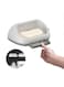 Generic Soap Dish Holder Double Layer Soap Tray Soap Saver Soap Box Soap Drainer For Shower Bathroom Kitchen Counter Top