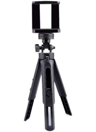 Generic Phone Stand Mini Tripod 1/4in Screw Adjustable For Selfie Mobile Phone