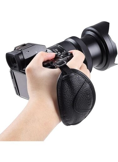Generic Leather Hand Grip Wrist Strap Adjustable Suitable For Canon EOS