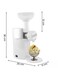 Generic Frozen Fruit Ice Cream Maker, Fruit Soft Serve Dessert Maker, Household Auto Sorbet Soft Serve Gelato Frozen Yogurt Maker Machine