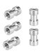 Generic 5-Piece Convert Screw Adapter For Tripod Silver