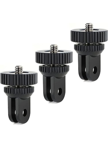 Generic 3 Pieces Tripod Adapter Mount For GoPro Camera