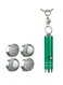 Generic Mini Aluminum UV Torch LED Light Torch Keychain Pocket Light Lamp With Batteries For Mark Checker