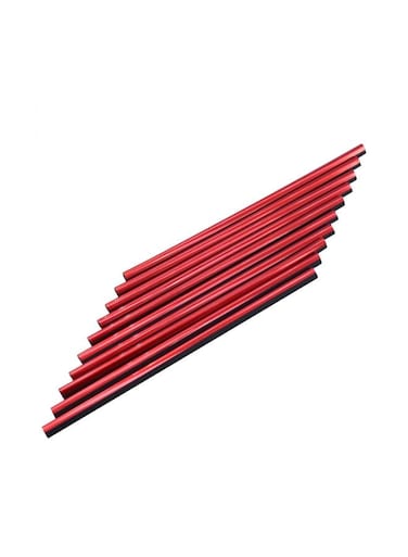 Generic 10-Piece Air Conditioning Outlet U-Shaped Bright Strip Clips